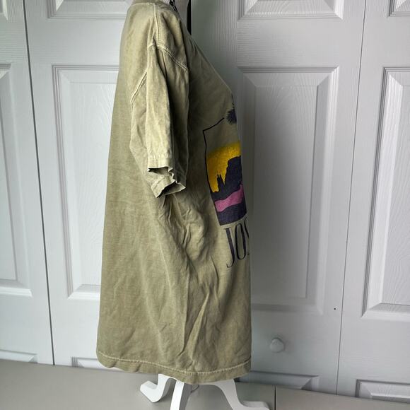 Joshua Tree California Tee Green Medium - Picture 4 of 10